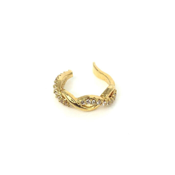 Ear cuff kristall tvist, från By Jolima