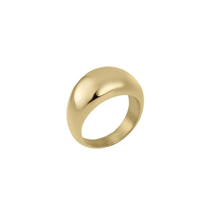 Ring Nova plain guld strl 19, från By Jolima - Bild 2