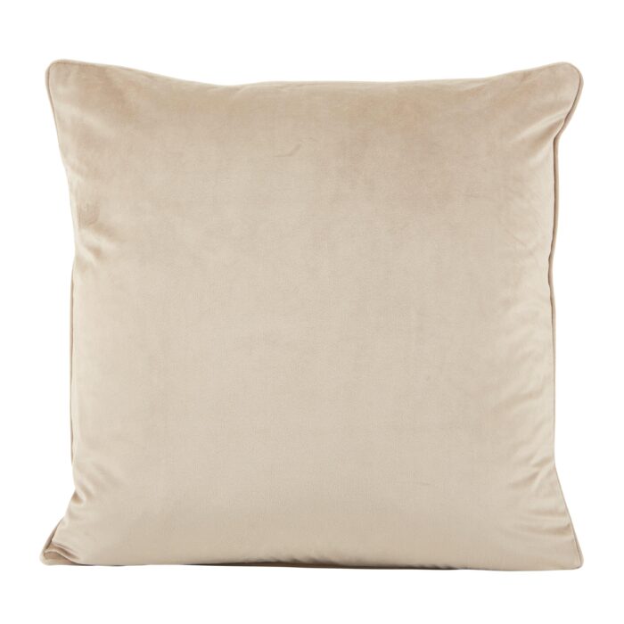 Kuddfodral Anna sammet, beige, från Boel & Jan