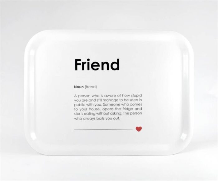 Bricka Friend, från Mellow